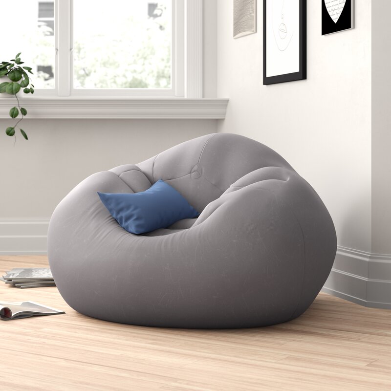 Zipcode Design Large Beanless Bean Bag Chair & Lounger & Reviews | Wayfair
